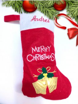  Ciorapel personalizat pentru cadouri Craciun