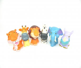 Set 6 figurine animale Madagascar