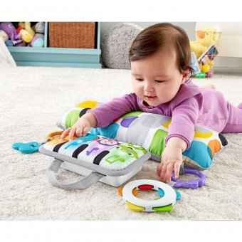 Jucarie interactiva bebe- Pian  si perna cu jucarii