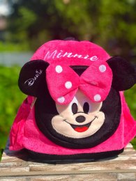 Ghiozdan roz plus personalizat Minnie Mouse 