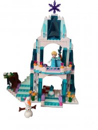 Set de construit Regatul de Gheata, Ana si Elsa, 314 piese